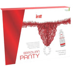 Intt Releases Calça Vermelha Brasileira Com Pérolas e Gel Lubrificante 50 Ml