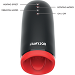 Jamyjob Masturbador de Aquecimento e Rotao Spin-x