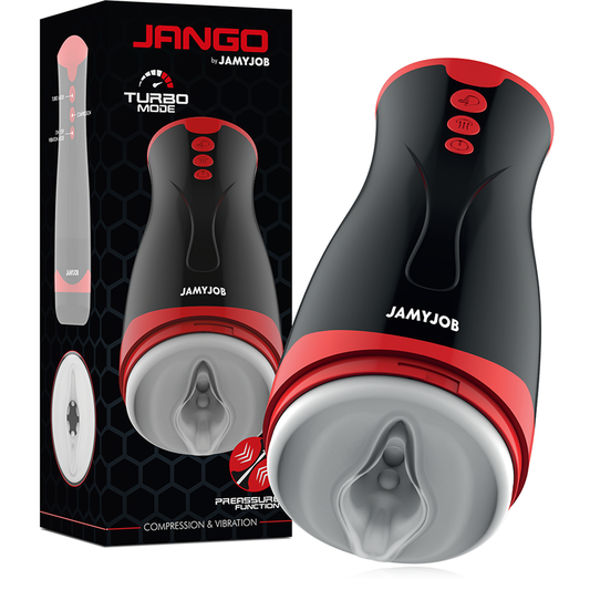 Masturbador de Compresión y Vibración Jamyjob Jango