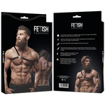 Fetish Submissive - Arnés de ecocuero con hombros cruzados para hombre