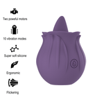 Intenso Estimulador de Clítoris Violeta 10 Vibraciones Lils