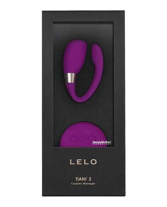 Lelo Insignia Tiani 3 Massagador de Rosa Profunda