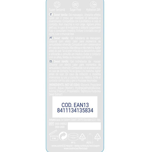 Control 2 en 1 Masaje y Placer Madagascar Dulce 200 ml