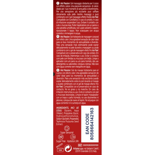 Control Pasión Caliente 3 En 1 Gel 200 Ml