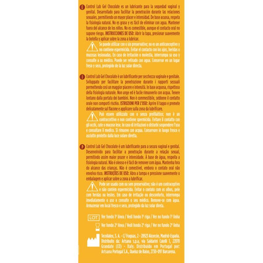 Control - Gel Lubrificante Lub Chocolate 75 ml