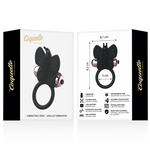Coquette Chic Desire Anel Borboleta Com Vibrador Preto/ Ouro
