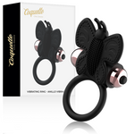 Coquette Chic Desire Anel Borboleta Com Vibrador Preto/ Ouro