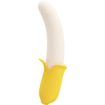 Pretty Love Banana Geek Super Power 7 Vibraciones Arriba y Abajo Silicona Negra