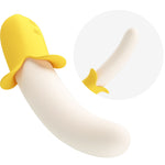 Pretty Love Banana Geek Super Power 7 Vibraciones Arriba y Abajo Silicona Negra