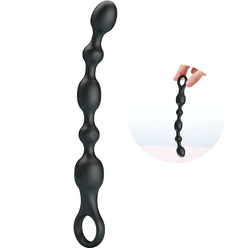 Pretty Love Van Anal Balls 10 Vibrações Silicone Recarregável