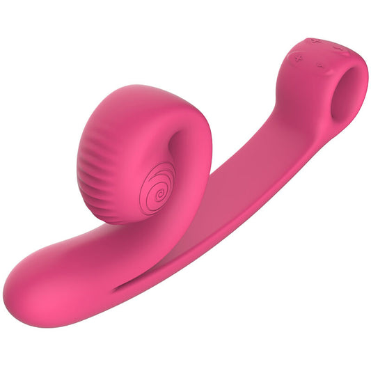 Snail Vibe Vibrador Curva Caracol Vibe Rosa
