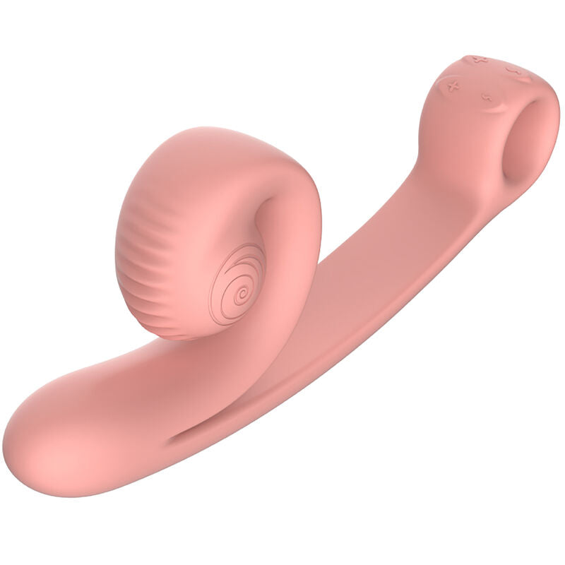 Snail Vibe Vibrador Curva Melocotón
