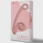 Snail Vibe Vibrador Curva Pêssego