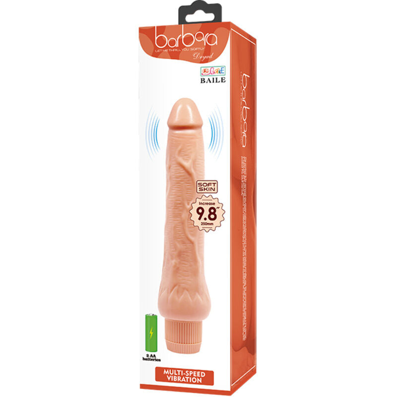 Baile - Vibrador Realístico Barbara 25 cm