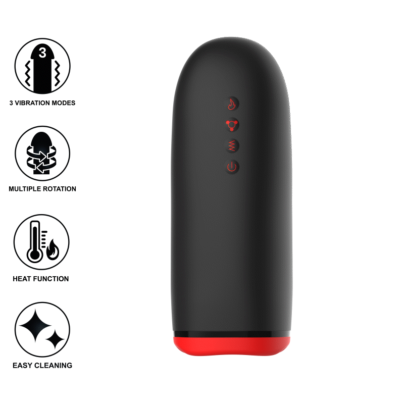 Jamyjob Masturbador de Calentamiento y Rotación Spin-x