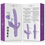 Intenso Billie Multifunción Vibrador Recargable Succión y Pulsación Morado