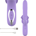 Intenso Billie Multifunción Vibrador Recargable Succión y Pulsación Morado