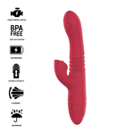 Intense Vibrador Up & Down Recargable Dual Multifunción Con Lengua Roja