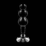 Nebula Series By Ibiza - Modelo 1Plug Cristal Borosilicato Transparente 10.5 cm -O- 3 cm