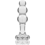 Nebula Series By Ibiza - Modelo 1Plug Cristal Borosilicato Transparente 10.5 cm -O- 3 cm
