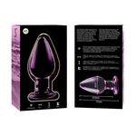 Nebula Series By Ibiza - Modelo 3 AnalPlug Cristal Borosilicato Rosa 11 cm -O- 5 cm