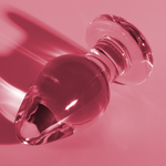 Nebula Series By Ibiza - Modelo 3 AnalPlug Cristal Borosilicato Rosa 11 cm -O- 5 cm