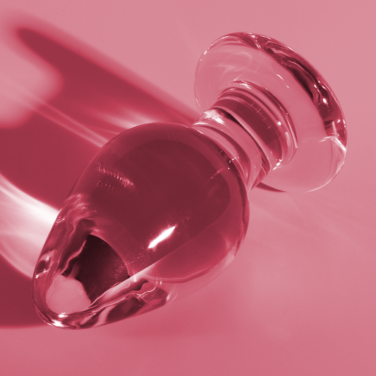 Nebula Series By Ibiza - Modelo 3 AnalPlug Vidro Borosilicado Rosa 11 cm -O- 5 cm