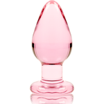 Nebula Series By Ibiza - Modelo 3 AnalPlug Cristal Borosilicato Rosa 11 cm -O- 5 cm