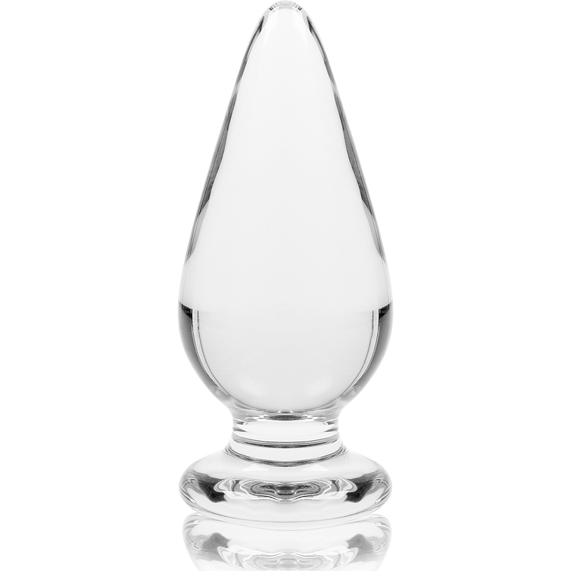 Nebula Series By Ibiza - Modelo 4 AnalPlug Vidrio Borosilicato Transparente 11 cm -O- 5 cm