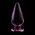Nebula Series By Ibiza - Modelo 4 AnalPlug Vidro Borosilicado Rosa 11 cm -O- 5 cm