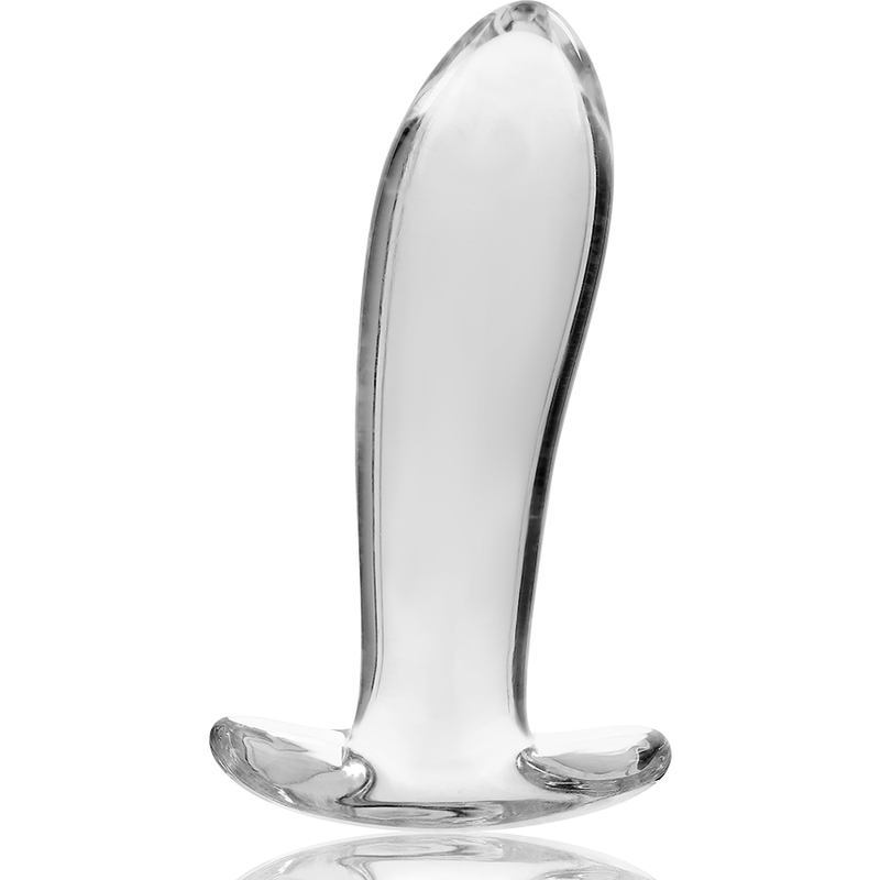 Nebula Series By Ibiza - Modelo 5 AnalPlug Vidro Borosilicado Transparente 12.5 cm -O- 3.5 cm
