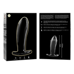 Nebula Series By Ibiza - Modelo 5 AnalPlug Vidro Borosilicado Transparente 12.5 cm -O- 3.5 cm