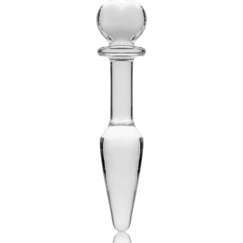 Nebula Series By Ibiza - Modelo 7 AnalPlug Vidro Borosilicado Transparente 13.5 cm -O- 3 cm