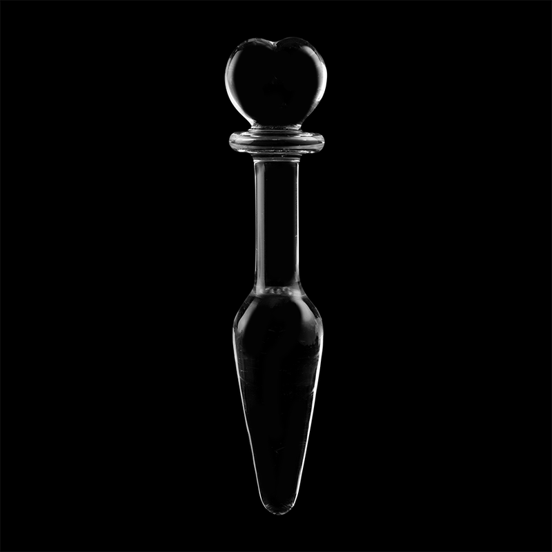 Nebula Series By Ibiza - Modelo 7 AnalPlug Vidro Borosilicado Transparente 13.5 cm -O- 3 cm