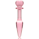 Nebula Series By Ibiza - Modelo 7 AnalPlug Vidro Borosilicado Rosa 13.5 cm -O- 3 cm