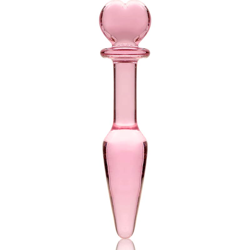 Nebula Series By Ibiza - Modelo 7 AnalPlug Vidro Borosilicado Rosa 13.5 cm -O- 3 cm