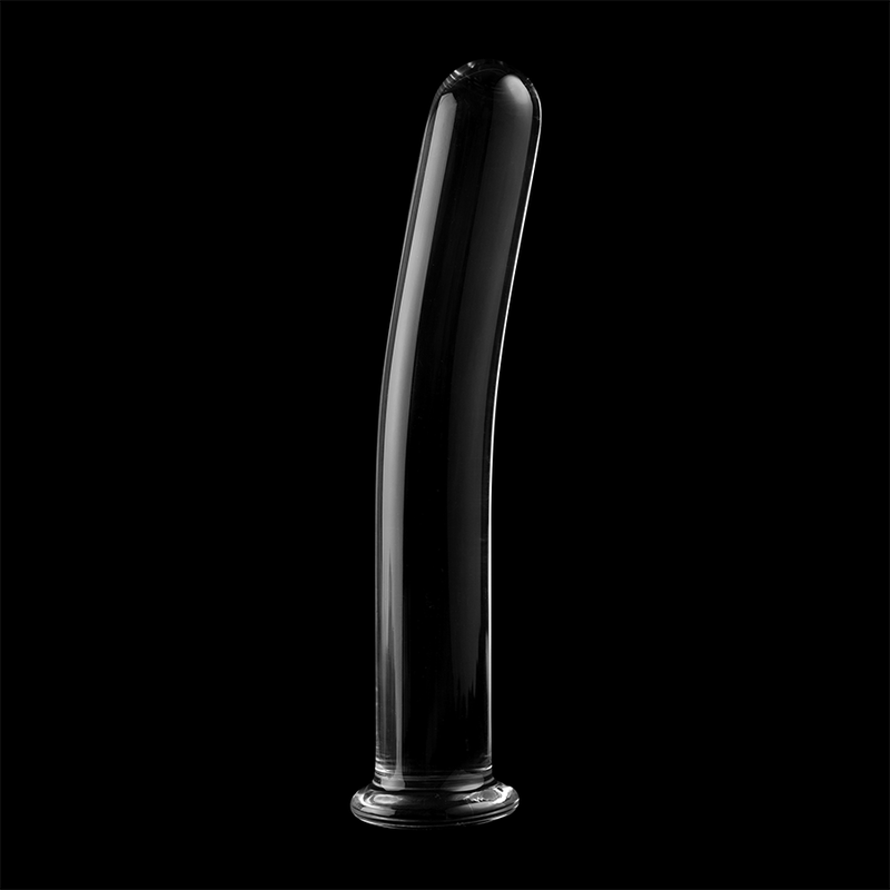 Nebula Series By Ibiza - Modelo 9 Dildo Vidro Borosilicado Transparente 15.5 cm -O- 2.5 cm