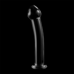 Nebula Series By Ibiza - Modelo 11 Dildo de Vidrio de Borosilicato Transparente 16 cm -O- 3 cm
