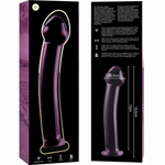 Nebula Series By Ibiza - Modelo 11 Dildo Cristal Borosilicato Rosa 16 cm -Ø- 3 cm