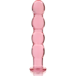 Nebula Series By Ibiza - Modelo 10 Dildo Vidro Borosilicado Rosa 16.5 cm -O- 3.5 cm