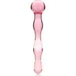 Nebula Series By Ibiza - Modelo 13 Dildo Vidro Borosilicado Rosa 18 cm -O- 3.5 cm