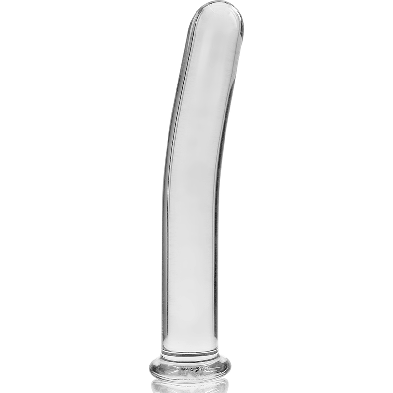 Nebula Series By Ibiza - Modelo 17 Dildo Vidro Borosilicado Transparente 18.5 cm -O- 3 cm