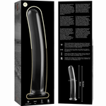 Nebula Series By Ibiza - Modelo 17 Dildo Vidro Borosilicado Transparente 18.5 cm -O- 3 cm