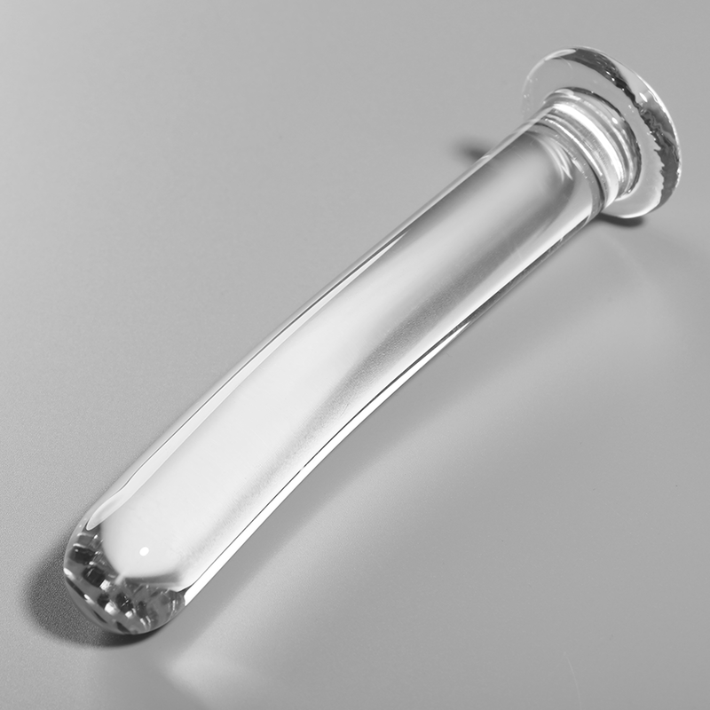 Nebula Series By Ibiza - Modelo 17 Dildo Vidro Borosilicado Transparente 18.5 cm -O- 3 cm
