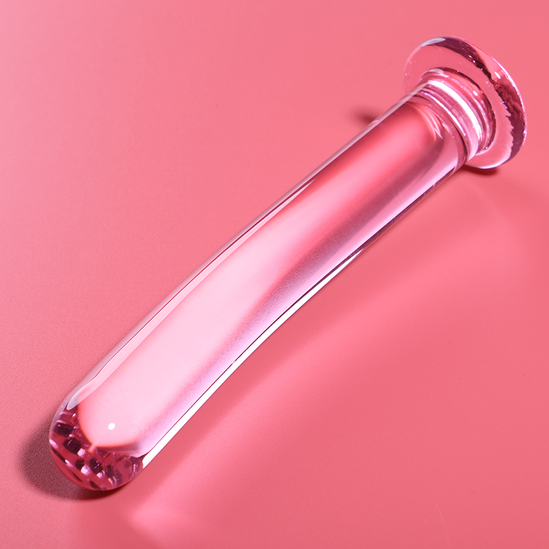 Nebula Series By Ibiza - Modelo 17 Dildo Vidro Borosilicado Rosa 18.5 cm -O- 3 cm