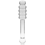 Nebula Series By Ibiza - Modelo 20 Dildo Vidro Borosilicado Transparente 20.5 cm -O- 3 cm