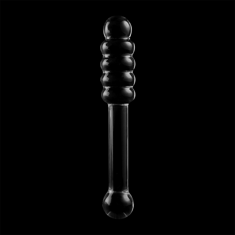 Nebula Series By Ibiza - Modelo 20 Dildo Vidro Borosilicado Transparente 20.5 cm -O- 3 cm
