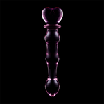 Nebula Series By Ibiza - Modelo 21 Dildo Vidro Borosilicado Rosa 20.5 cm -O- 3.5 cm