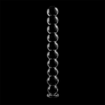 Nebula Series By Ibiza - Modelo 22 Dildo Vidro Borosilicado Transparente 21.5 cm -O- 2.5 cm