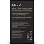 Lelo - Sona 2 Travel Sonic Clitoris Massager Rosa